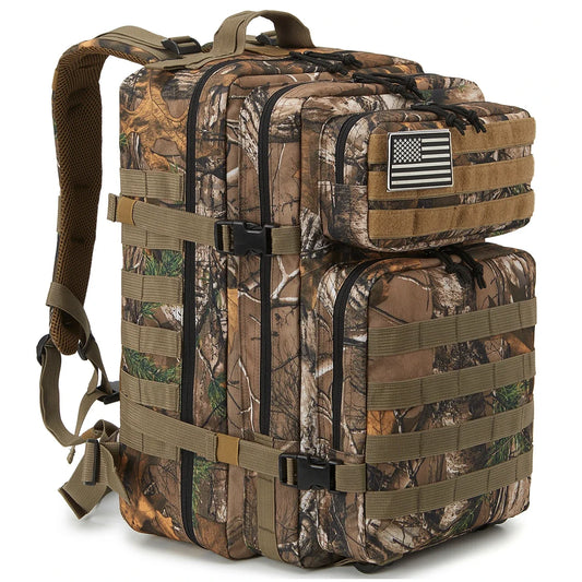 QT&QY Tactical Backpacks Outdoor 45L Large Capacity